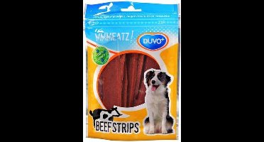 Duvo+ Beef Strips – 100g – Hondensnack met Rundvlees – Zachte & Graanvrije Vleesstrips