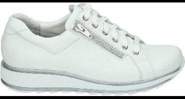 durea - 6239 H - Lage sneakersDames sneakers - Kleur: Wit/beige - Maat: 37