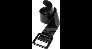 Zwarte riem vinyl disco