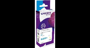 weCare Cartridge compatible met HP 920 XL Geel