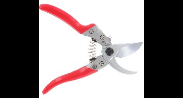 ARS Lichtgewicht Snoeischaar - Ergonomisch - Gehard Verchroomd Staal - 200 mm - Rood