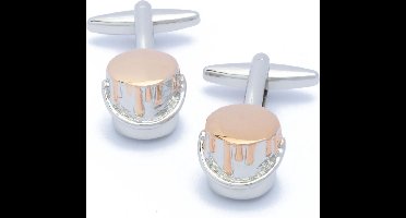 Manchetknopen - Verfemmer Schilder Goud en Zilver