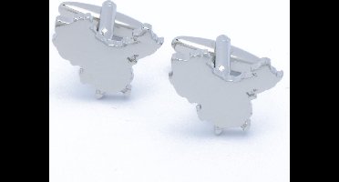 Manchetknopen - China Kaart Outline