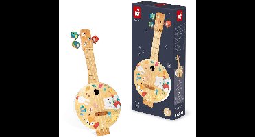 Janod - Pure - Houten banjo met pastelkleuren