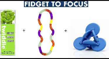Tangle Toys Schoolpakket Klein - Sensorische hulpmiddelen voor focus - 3+ jaar