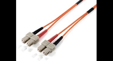 Equip 253332 Glasvezel kabel 2 meter SC OS2 Geel