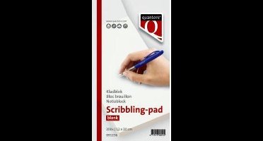 Kladblok Quantore 12x20cm 200vel