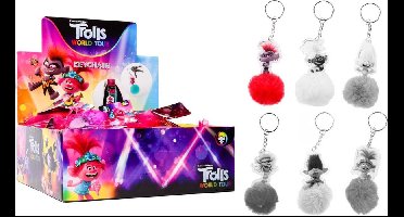 Disney Trolls 2 Sleutelhanger - Stoer Rood