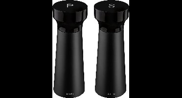 Amefa Modern Shade - Zout en Pepermolenset 2-delig 15 cm - zwart