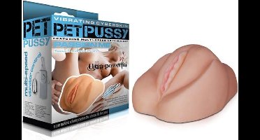 Lovetoy Vibrerende Cyberskin Pet Pussy Masturbator