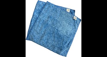 2x Nano doek 30x30 blauw Brightandshine - Nano reiniging - brilreiniging - Nanodoekjes - Beste Inductie Reiniger Doek – Streeploos Schoon & Krasvrij