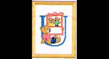 Vervaco borduurpakket alfabet