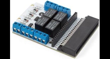 Whadda Relaismodule 4-kanaals Microbit 57 X 80 Mm Wit
