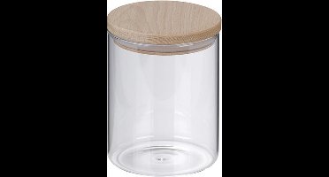 Kela Keuken - Amelie Voorraadpot 800 ml - Glas - Transparant