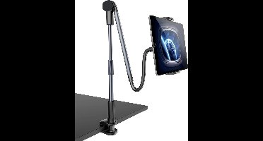 Tablethouder Zwanenhals Tablet Stand Tablet Houder 360 Verstelbare Lazy Arm - Universele Tablet Stand voor Bureau Bed voor 4.7-10.5 inch Apparaten - Zwart