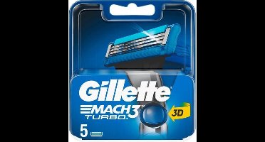 Gillette Mach3 Turbo - 20 stuks - Scheermesjes