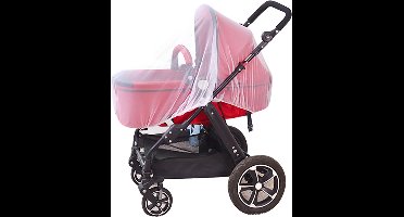 Muggennet Klamboe voor kinderwagen tegen muggen / Wit / HaverCo