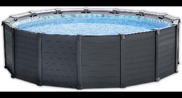 INTEX - Zwembadset - Graphite - Gray - Panel - bovengronds - 478x124 - cm
