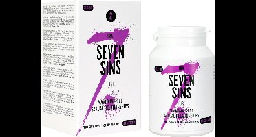 Seven Sins - Lust - Libido verhogen - 60 softgels