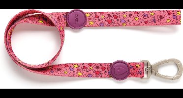 Morso - Hondenriem - Gerecycled - Pink Think Roze - M - 120X1,5 cm