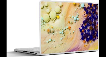 Laptop sticker - 11.6 inch - Melk - Inkt - Psychedelisch - 30x21cm - Laptopstickers - Laptop skin - Cover