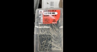 Deltafix Draadnagel verl.kop 2.2x45 mm verzinkt 450 gr