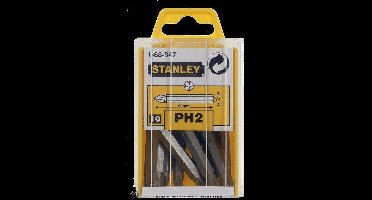 Stanley 1/4" Bits Phillips Nr2