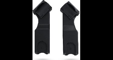 Kinderkraft MITZY Adapter - Universele adapters voor kinderwagen en babyzitje - 1 paar - Zwart