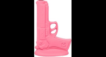 Housevitamin Vaas - Pistool Neon Roze Keramiek 15x9x23cm