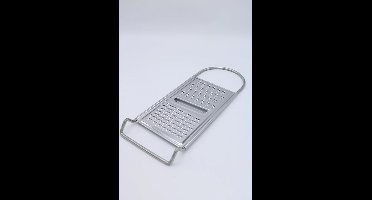 Kitchen Tools - Rasp - RVS - 3 Functies - Handrasp - Kaasrasp - Zilver