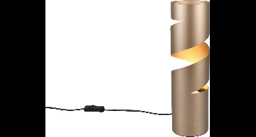 TRIO STREAM - Tafellamp - Mokka - excl. 1x GU10 4,9 W - Snoerschakelaar