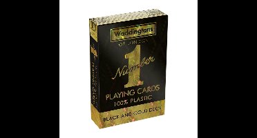 Winning Moves Black and Gold - Speelkaarten - Waddingtons No.1