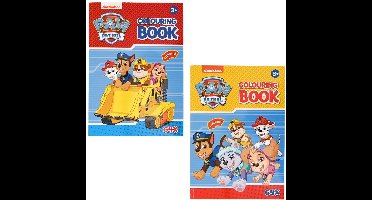 Paw Patrol Kleurboek + Stickers Assorti