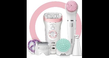 Braun Silk-épil Beauty Set 9 9-995 Deluxe - Epileerapparaat - Scheerapparaat - Scrubben En Reiniging