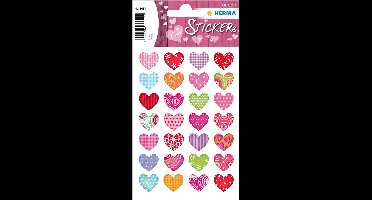 Stickers Bonte Harten