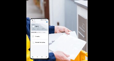 Slimme brievenbus sensor - Past op elke brievenbus met klep - Compact ontwerp - Ontvang een melding wanneer de klep opent en sluit