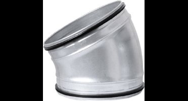 Ronde spiro bocht 30° Ø 160mm voor spirobuis