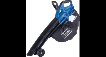 Scheppach 3-in-1 Accu Bladblazer 20V - Blazen, Zuigen & Versnipperen - 210 km/u - 720 m³/u - 45L opvangzak - body (ex. accu's & lader)