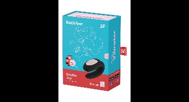 Satisfyer 'Double Joy', 9 cm, met app