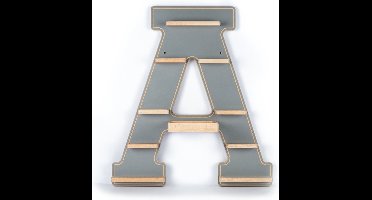BOARTI Houten letter A kinderplankje Toniebox figuren wandplank Tonies muziekdoosje Houten letter A kinderplankje Toniebox figuren wandplank Tonies muziekdoosje