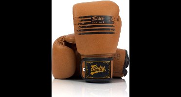 Fairtex BGV21 Legacy Bokshandschoenen - echt leer - Bruin 16 oz