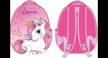 Unicorn 3D Rugzak - Eivormig