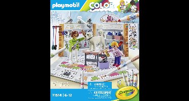 PLAYMOBIL Color Hondensalon - 71514