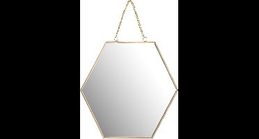 Boltze Wandspiegel Zeshoek, Spiegel, 20 cm