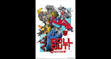 Transformers poster - Robot - Roll out - Autobots - Optimus prime - 61 x 91.5 cm