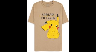Pokémon - Pikachu T- Shirt - Beige - L