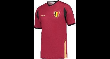 Belgie Voetbalshirt Thuis - 2024-2026 - Voetbalshirts Kinderen - Jongens en Meisjes - Sportshirts - Volwassenen - Heren en Dames - Maat 152