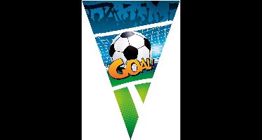 Vlaggenlijn "Goal" - 5m met 10 Vlaggen