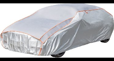 ProPlus Hagelbeschermhoes - Maat L - 480 x 175 x 120 cm - Waterdichte Coating - Gewatteerd - UV-Gestabiliseerd - Verstelbaar – Grijs