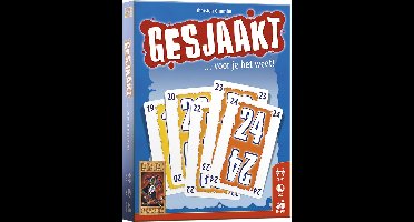 999 Games - Gesjaakt - Kaartspel - Familiespel - Gezelschapsspel - Klein cadeautje